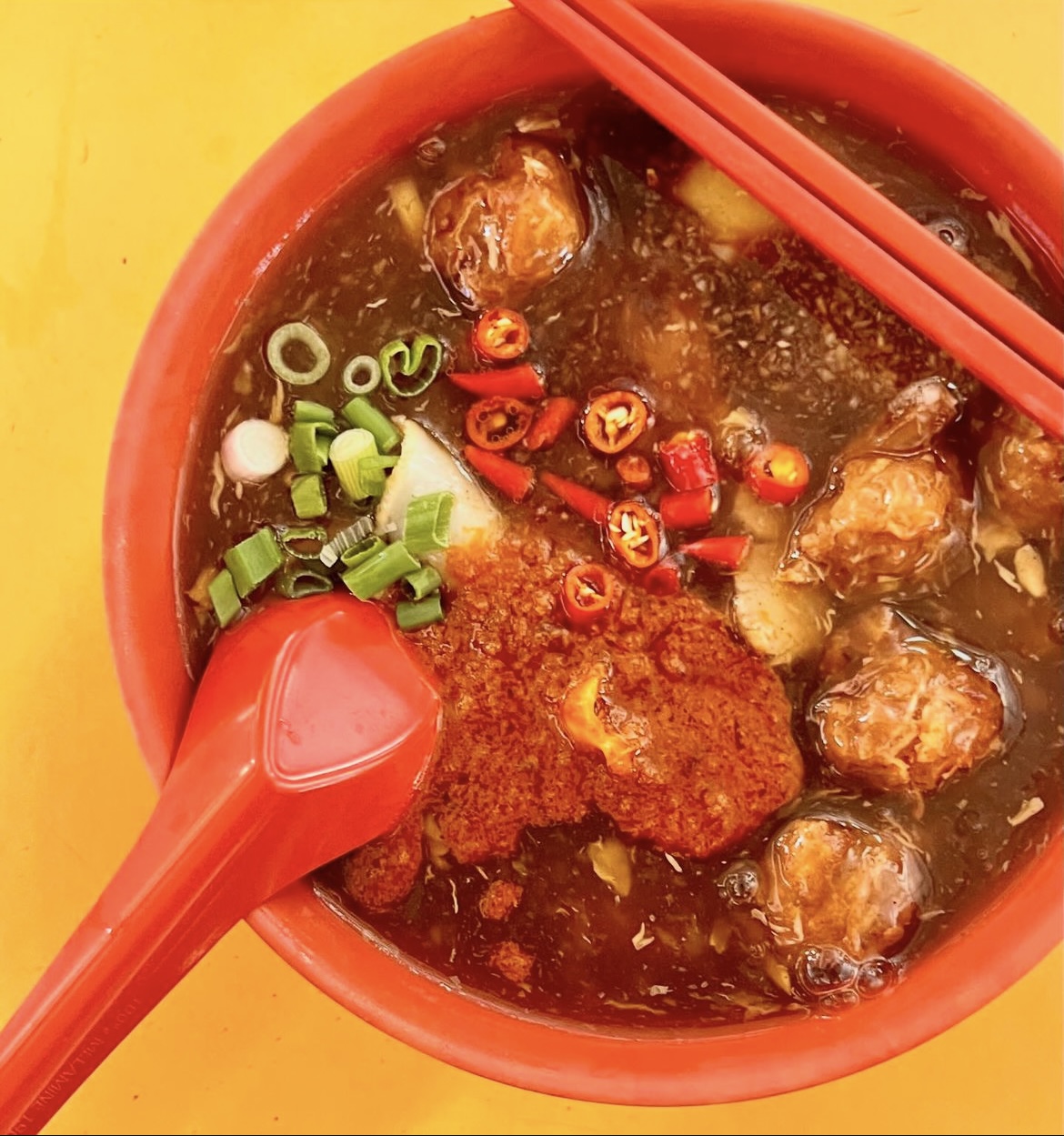 Kian Seng Lor Mee Prawn Mee Laksa