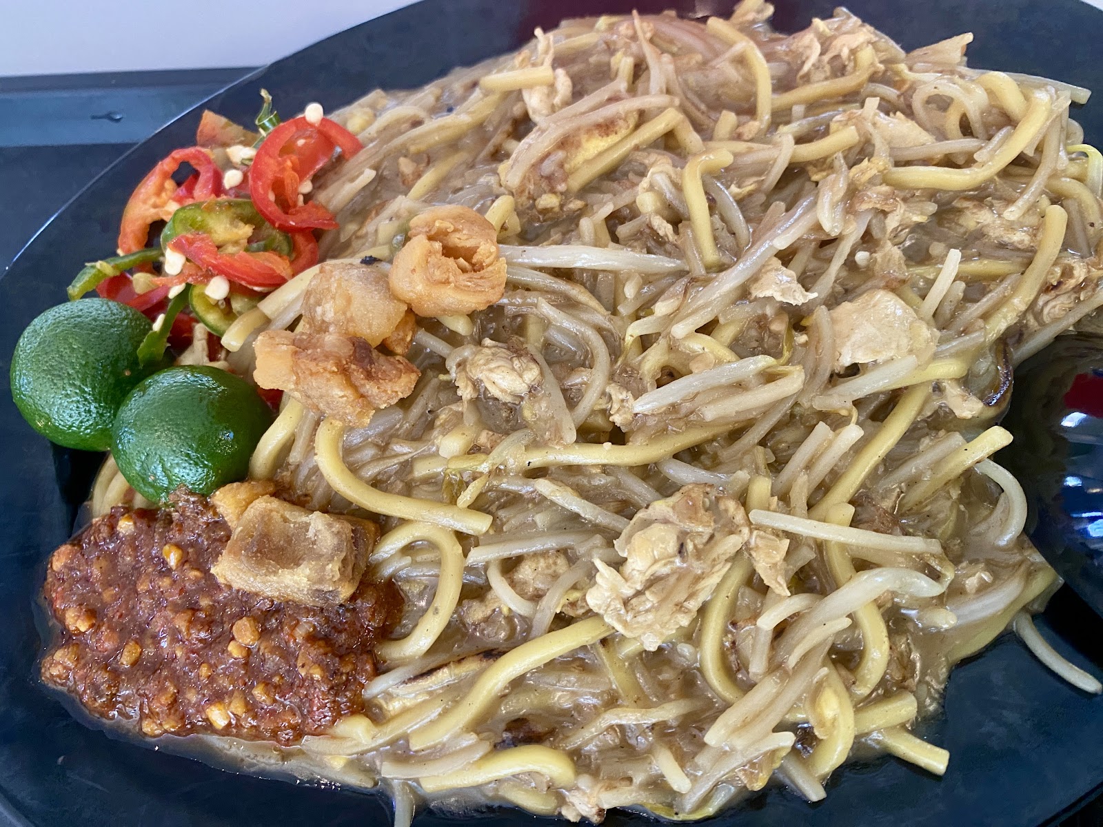 Singapore Fried Hokkien Mee & Seafood